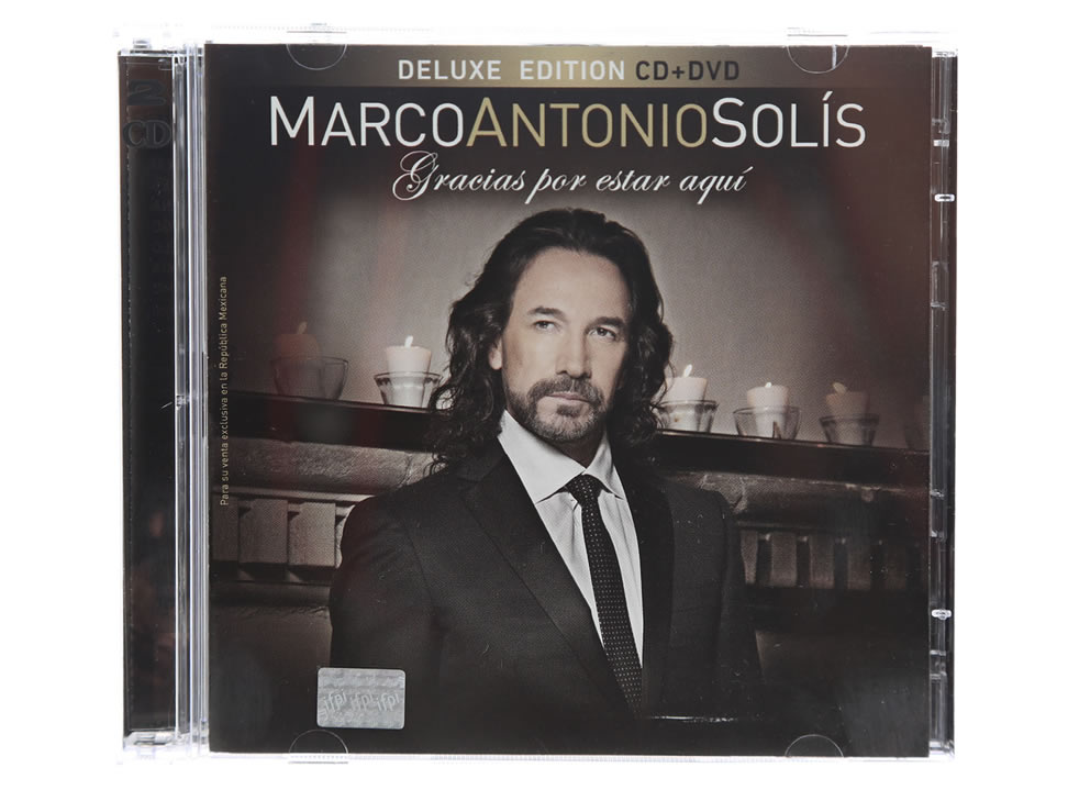 Universal Gracias por estar aquí Marco Antonio Solís CD + DVDLiverpool es parte de MI vida Universal Gracias por estar aquí Marco Antonio Solís CD + DVDLiverpool es parte de MI vida